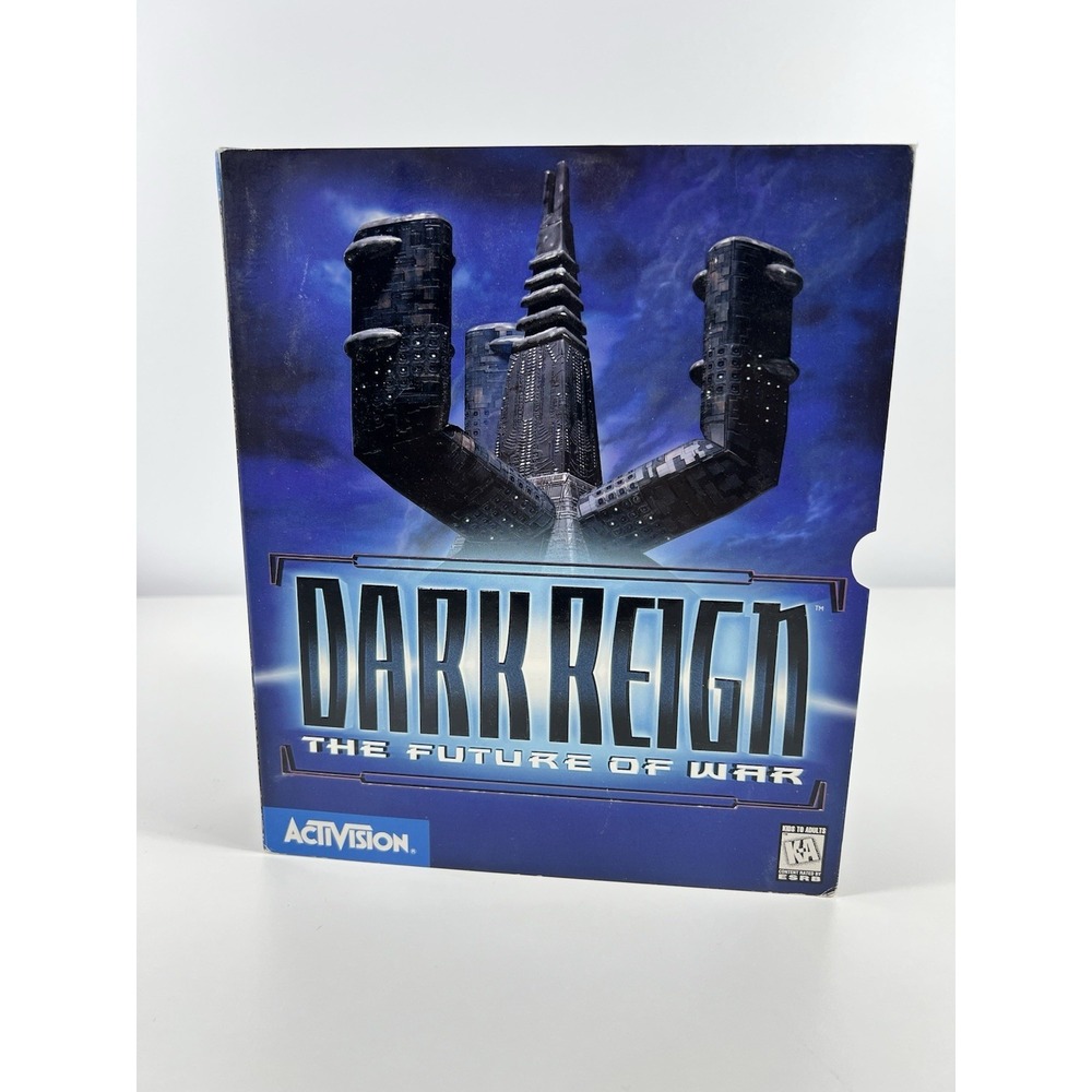 Dark Reign The Future Of War Big Box PC Game For Win 95 CD-ROM Activision Sealed